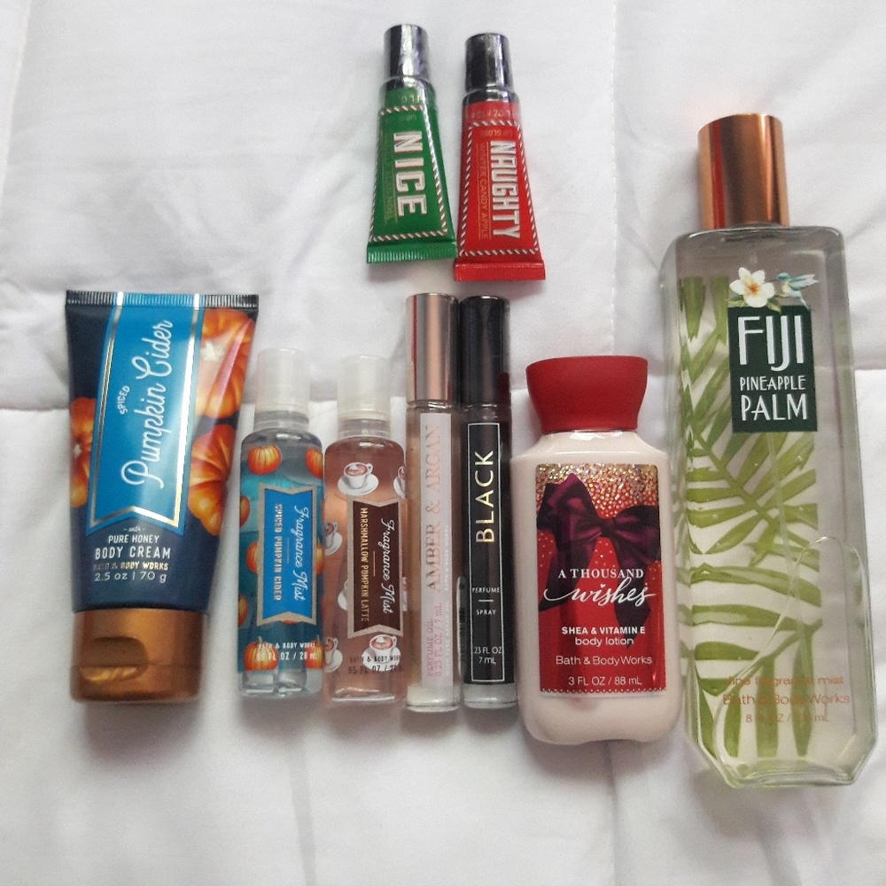 Bath and Body works bundle